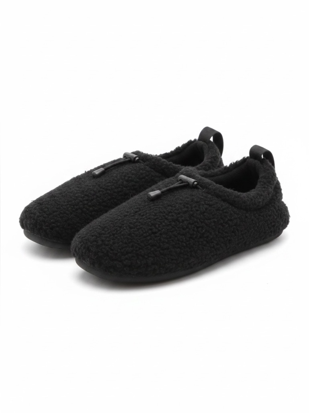 UGG Black Sherpa Slippers – Size 9